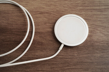 Wireless charger, magnetic charging modern equipment of mobile phone.