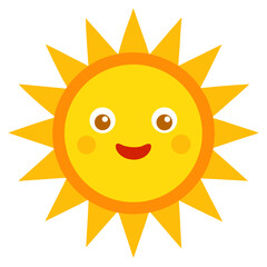 sun cartoon character