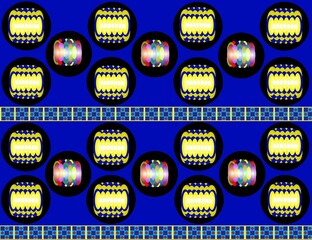 seamless geometric pattern design 