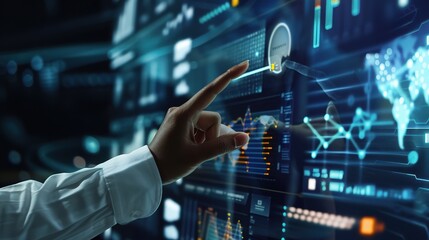 The Future of Corporate Strategy: Utilizing Interactive Touch Screen Technology for Human-Led Big Data Analysis