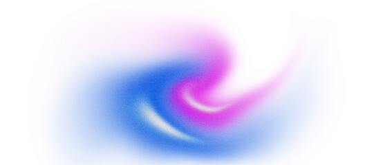 Transparent abstract pink, blue, and white light grainy gradient noise texture effect background
