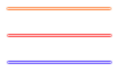 Colorful Neon Horizontal Lines Orange Red Blue