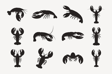 set of Lopster isolated