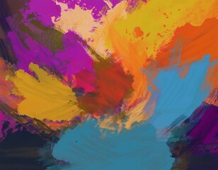 background with paint