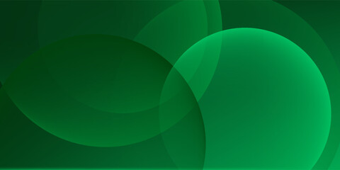 Abstract green gradient shapes background. Eps10 vector