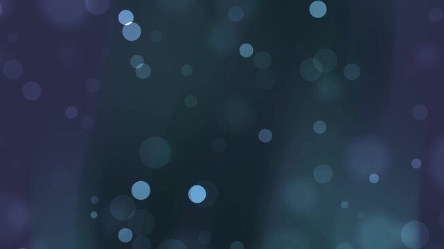 Dark blue background with scattered out of focus white lights. Perfect for holiday themed designs, virtual events, festive overlays, and captivating social media posts.