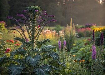 flowers in the field AI Generated