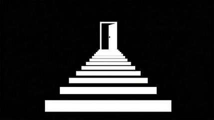 Fototapeta premium Steps to opportunity