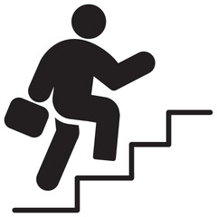 Career Growth Solid Icon