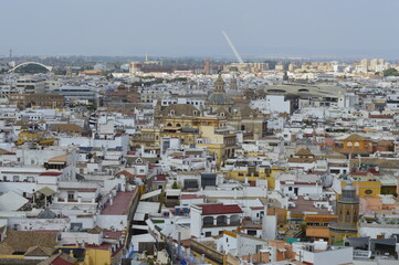Vista da cidade de Sevilha na Espanha