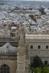 Vista da cidade de Sevilha na Espanha