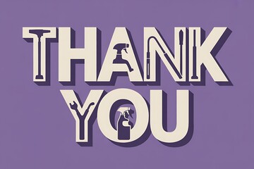 Express your gratitude with this unique cleaning and repair service thank you message that is perfect for promotional campaigns and social media posts