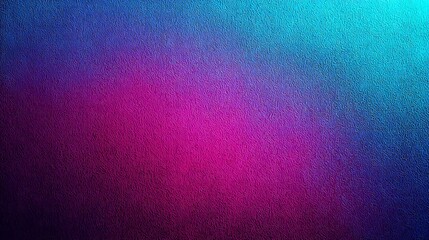 Abstract Colorful Gradient Pattern with Textured Surface in Bright Blue Pink and Cyan Shades