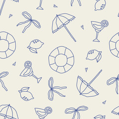 Summer mediterranean pattern