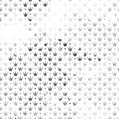 Distressed geometric black and white overlay pattern design