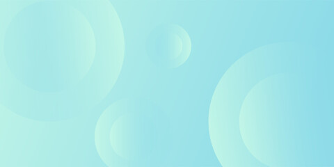 Texture banner background. Green and blue gradations.Circle geometric background. Simple vector