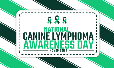 National canine lymphoma awareness day november seventh pet health campaign