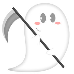 Cute Cartoon Ghost