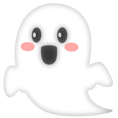 Cute Cartoon Ghost