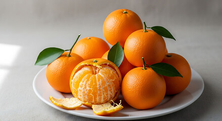 Mandarins in a bowl