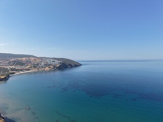 Fototapeta premium Aerial view of beautiful landscape