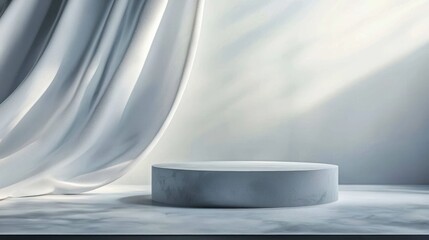 Empty display pedestal light