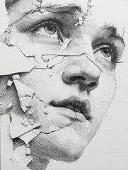Obraz premium Portrait sketch