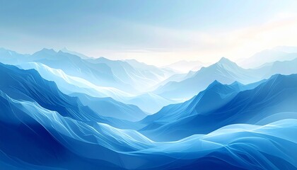 blue mountains background