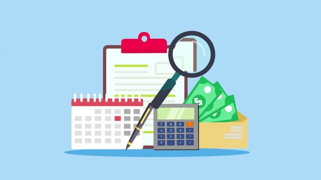Daily Expense Budget Calculation Concept