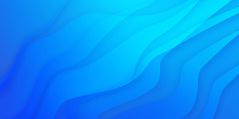 Naklejka premium Abstract illustration background of curve in a blue gradient.