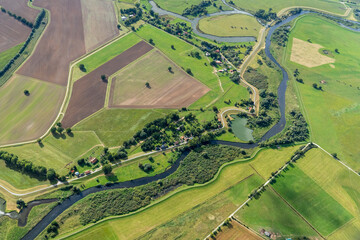 Deichbau in der Sudeniederung