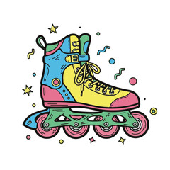 Retro Roller Skate