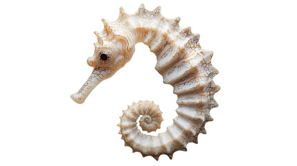 Obraz premium sea ​​horse on white background