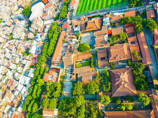 Obraz premium Beautiful morning view of Kaiyuan Temple in Quanzhou, Fujian