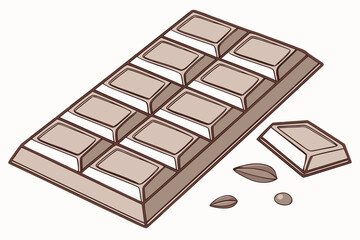 dark chocolate bar