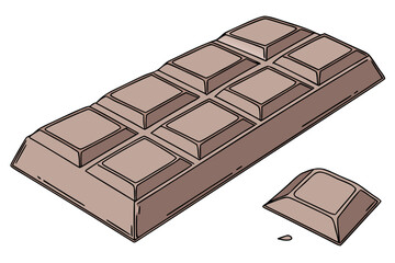 dark chocolate bar