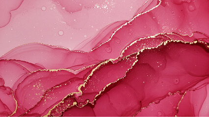 Stunning pink and gold abstract art for elegant designs, modern backgrounds, and creative projects, showcasing a luxurious, sophisticated, and vibrant aesthetic