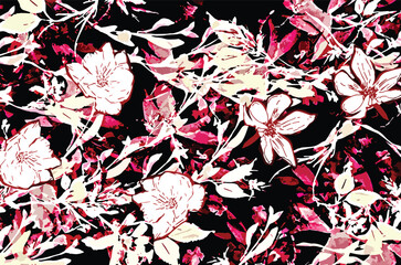 abstract floral background