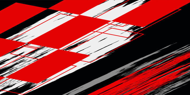 A vector graphic depicting abstract stripe racing designs suitable for vehicle decal wraps, race cars, rally vehicles, adventure