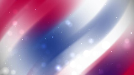 Blurred red white and blue flag background. Patriotic design suitable for fourth of july or america themed graphics, presentations, websites. - Powered by Adobe
