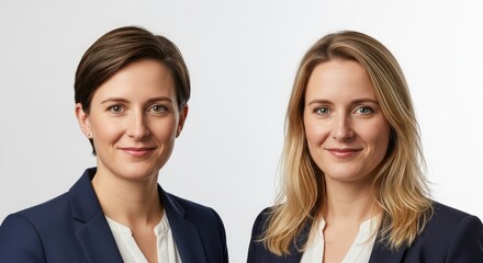 portrait of two business women