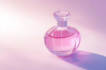 Perfume Bottle on a Table