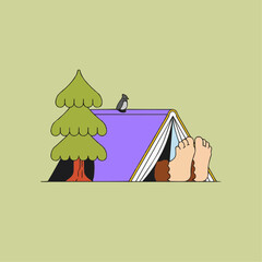Cozy book fort adventure with a penguin friend, perfect for promoting reading, relaxation, and imaginative play for kids and adults alike