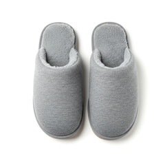  room slippers on white background