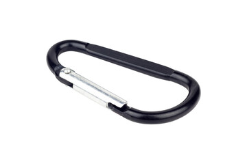 tourist carabiner isolated from the background	
