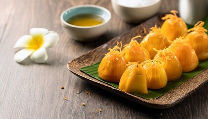 traditional thai dessert