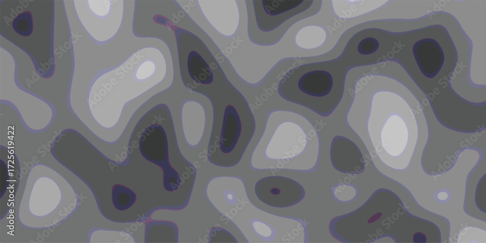 Aufkleber abstract gray and white contour pattern with subtle purple edges a modern design element