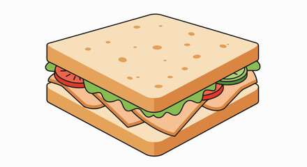 Delectable Sandwich: A Simple Delight