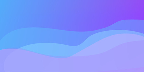 Banner background, blue and purple gradations, colorful, wavy effect stye, memphis. vector illustration, website, simple design.