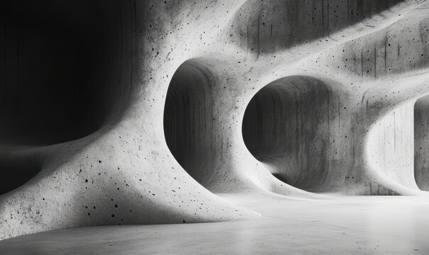 abstract grey concreat background ,clean studio and room - can be used for display or montage your products